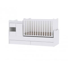 Lorelli MiniMax kombi babaágy 72x190 - White / Fehér