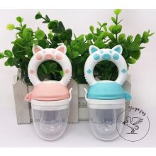 Malackás etetőcumi - pink white/rózsaszín-fehér