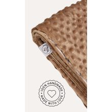 Babatakaró minky– mogyoróbarna