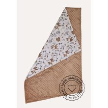 Babatakaró minky– mogyoróbarna