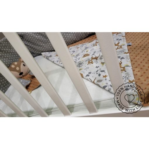 Babatakaró minky– mogyoróbarna