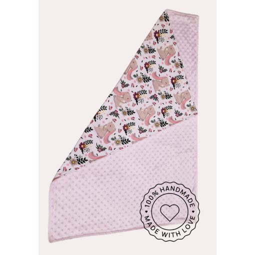 Babatakaró minky – babarózsaszín