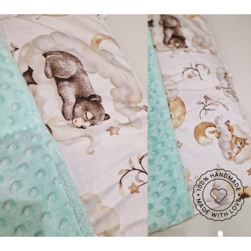 Zsebes pelenkatartó kiságyra- menta