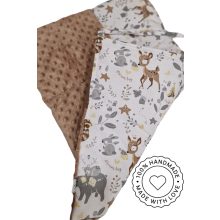 Zsebes pelenkatartó kiságyra- mogyoróbarna