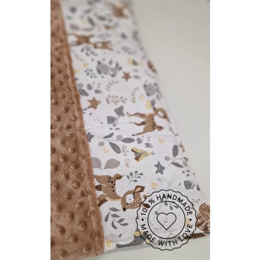 Zsebes pelenkatartó kiságyra- mogyoróbarna