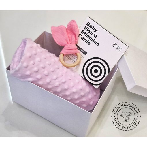 Pegazus BabyBox ajándékdoboz – Babarózsaszín - kicsi