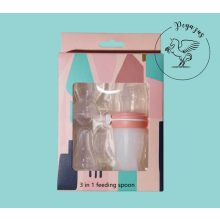 3-in-1 Multifunkciós etetőkanál - ajándékdobozban - Pink/Rózsaszín