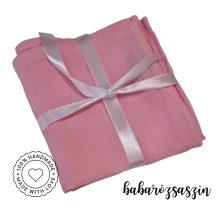 Premium duplagéz pelenka - BABARÓZSASZÍN