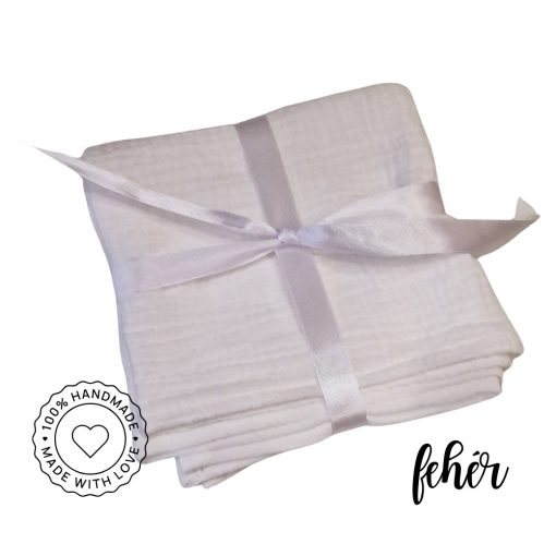 Premium duplagéz pelenka - FEHÉR