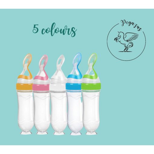 Adagolós etetőkanál – 90 ml - Pink/Rózsaszín