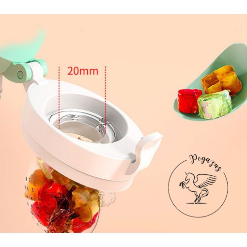 Malackás etetőcumi - blue/kék