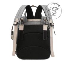 Pelenkázó hátizsák lenyitható pelenkázó paddal DAVID – AJÁNDÉK táskatartóval és USB kábellel - pink /rózsaszín