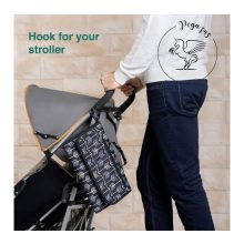 Hordozható pelenkázó alátét - Kék nyilak