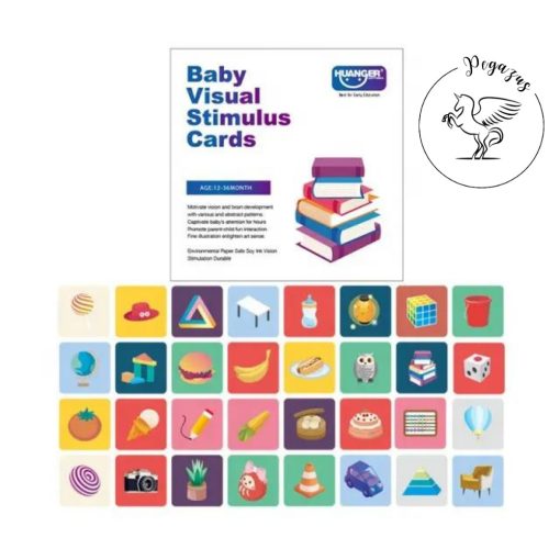 Baba vizuális stimulációs/kontrasztos kártyák kedvezményes szettben - 2 választható csomag