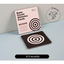 Baba vizuális stimulációs/kontrasztos kártyák kedvezményes szettben -  3 választható csomag