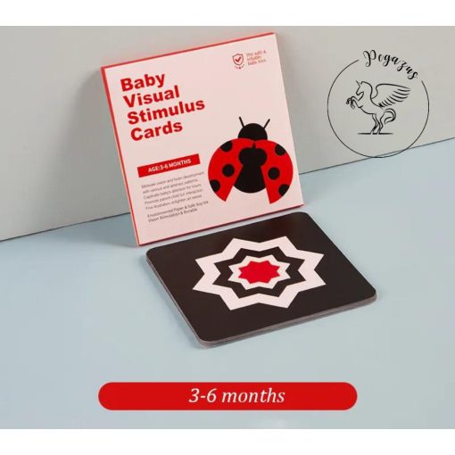 Baba vizuális stimulációs/kontrasztos kártyák kedvezményes szettben -  3 választható csomag