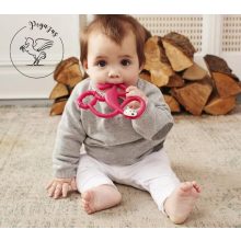 Fogzást könnyítő majom rágóka - green / zöld