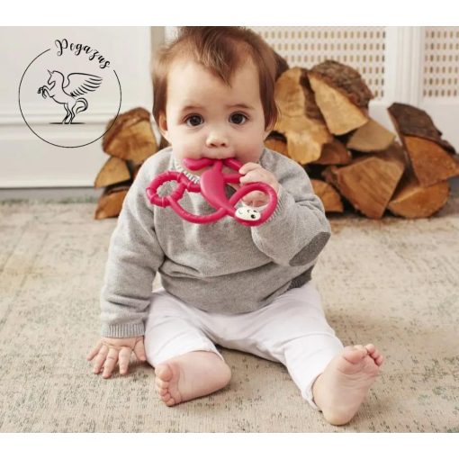 Fogzást könnyítő majom rágóka - green / zöld