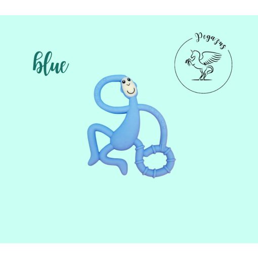 Fogzást könnyítő majom rágóka - blue / kék
