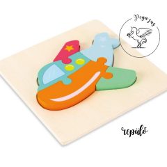 Baba 3D fa fejlesztő puzzle - Repülő