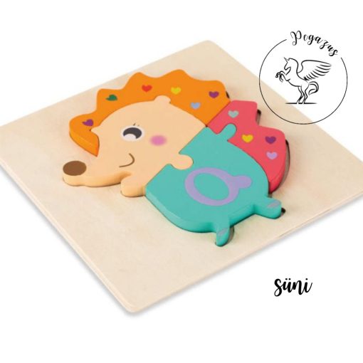 Baba 3D fa fejlesztő puzzle - 2 db-os kedvezményes szett