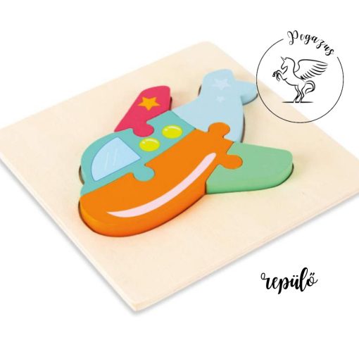 Baba 3D fa fejlesztő puzzle - 2 db-os kedvezményes szett