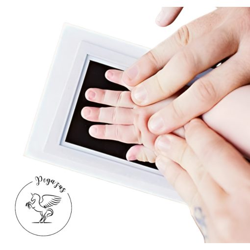 Baba kéz- és lábnyomat készítő - M medium/22-es lábméretig BLACK