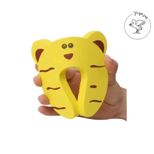 Ajtóütköző / ajtótámasz habszivacs – piros katica mintával